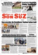 SİİRT’TE SON SÖZ