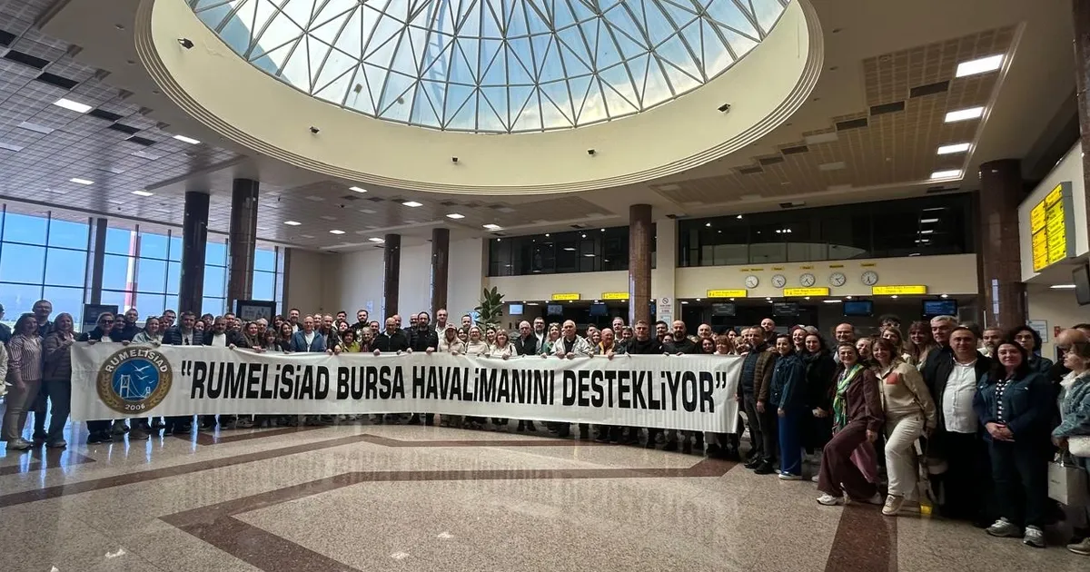 RUMELİSİAD’dan Bursa Yenişehir Havaalanı’na destek.