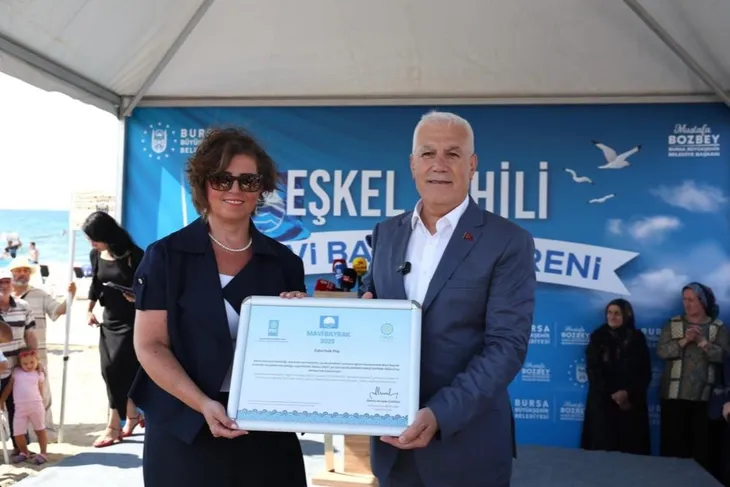 Bursa’nın 4. mavi bayrak gururu