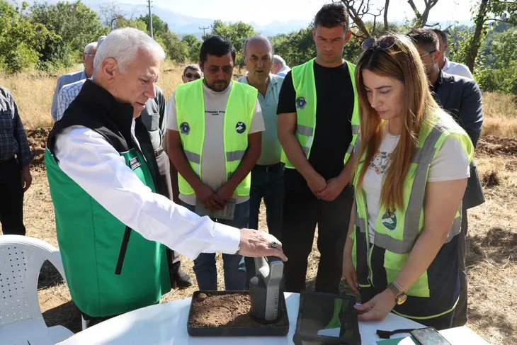 Büyükşehir’den çiftçiye bilimsel destek