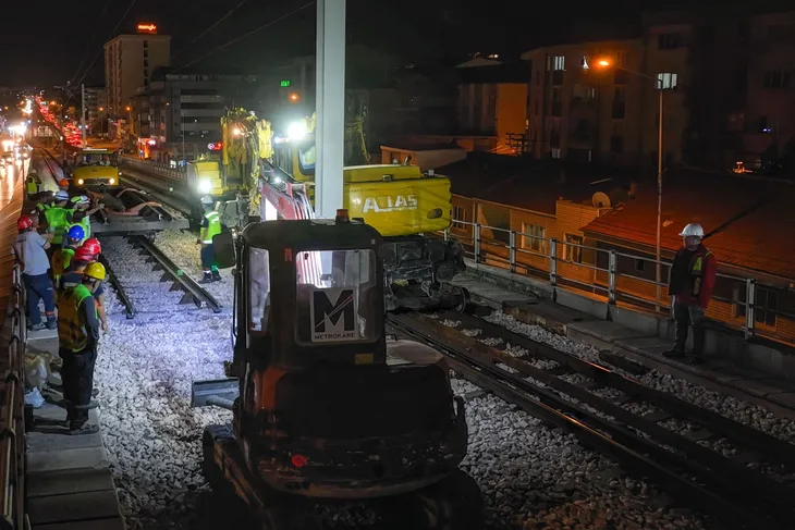 Büyükşehirden raylarda konforlu ulaşım mesaisi