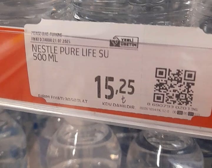 GRAMAJ AYNI AMA FİYAT İKİ KATI