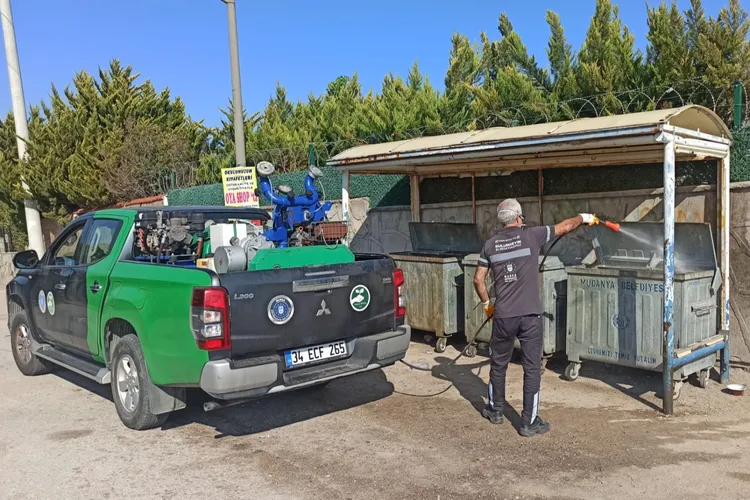 Bursa’da haşere ve sineğe geçit yok: 17 ilçede yoğun mücadele