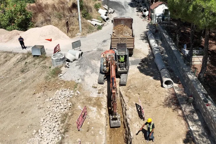 Bursa’nın altyapısı güçleniyor: Gemlik’e 4 kilometrelik hat çalışması