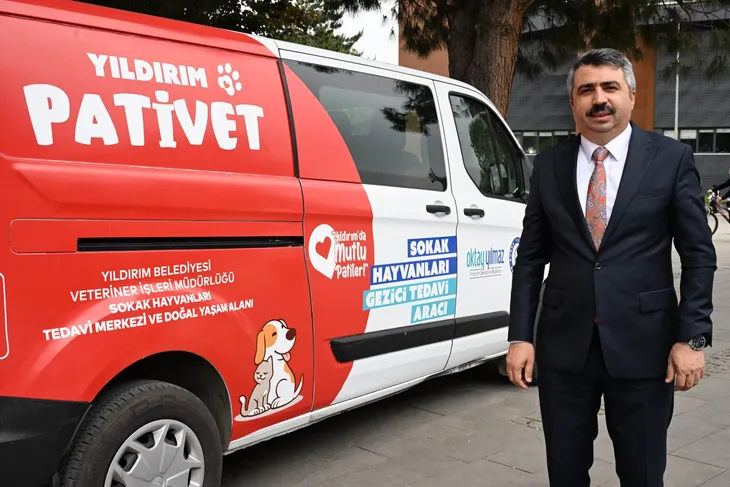 Yıldırım’da can dostlara mobil klinik: HAYBULANS ve PATİVET hizmette