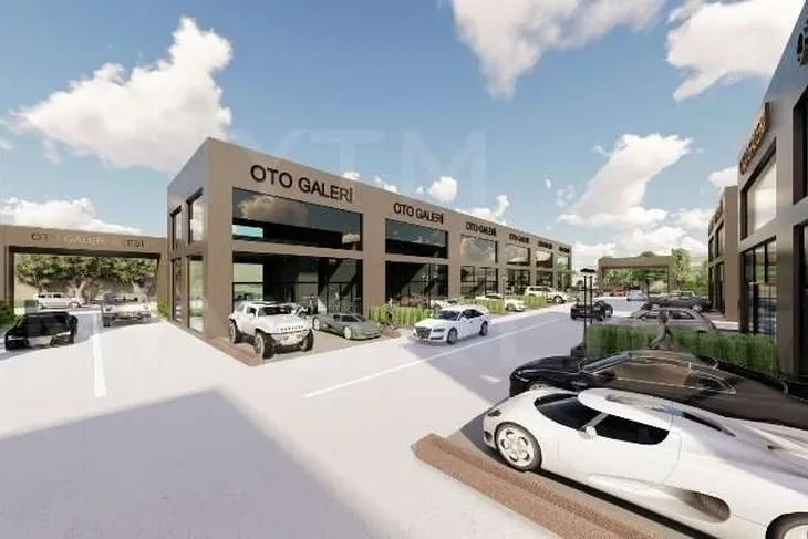 Yenişehir’e modern oto galeri sitesi