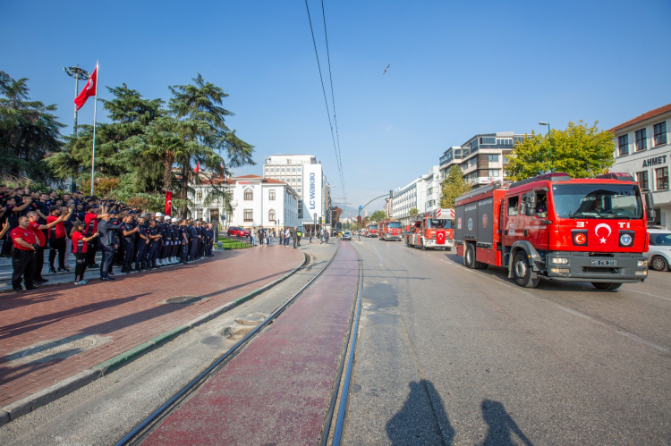 Üç asırlık teşkilat: Bursa itfaiyesi 311. yılını kutladı