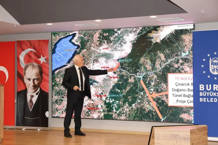 “Bursa’nın susuz kalmaması için çalışıyoruz”
