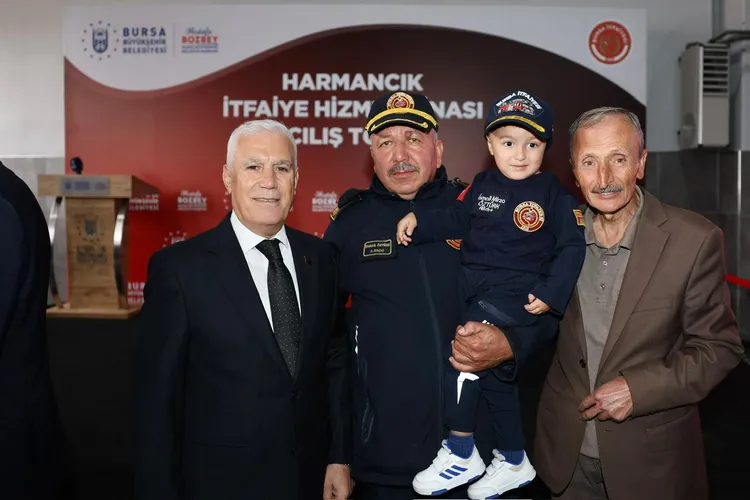 Harmancık’a tam donanımlı itfaiye binası