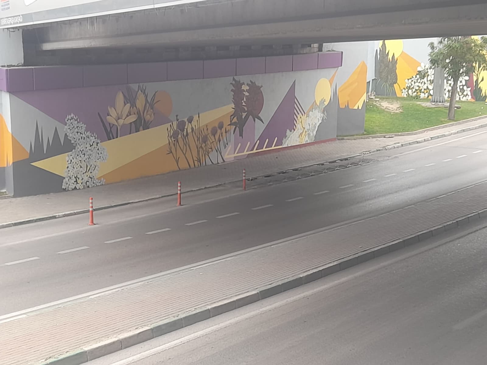 Bursa caddeleri rengarenk