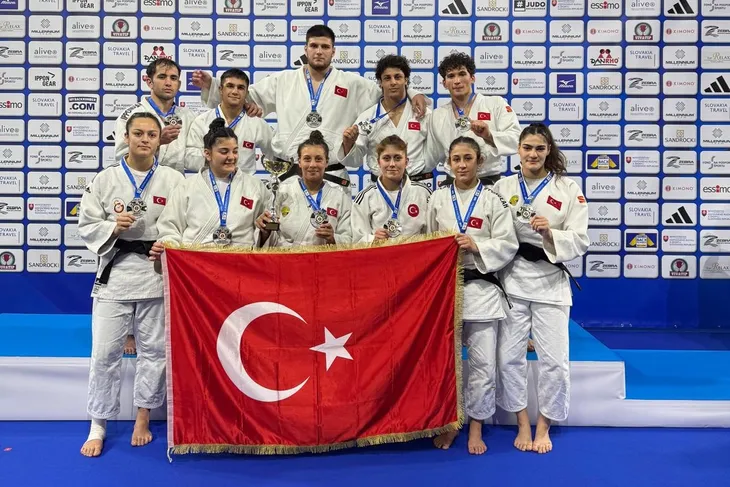 Osmangazi Belediyespor’un judocusu Avrupa kürsüsünde