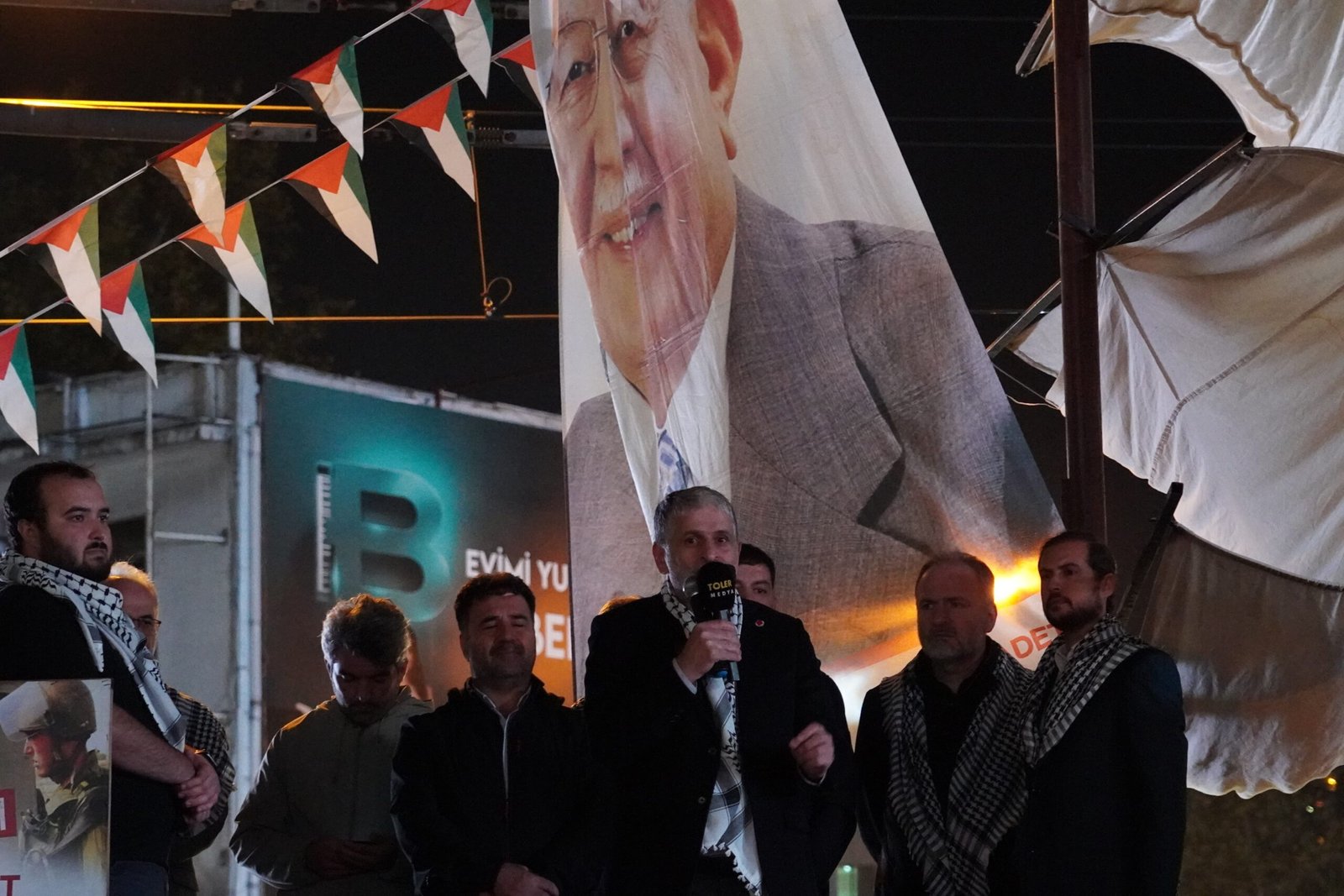 Saadet Partisi Bursa Teşkilatı’ndan İsrail Protestosu