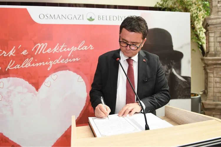 Atatürk’e en güzel mektuplar Osmangazi’den yazıldı
