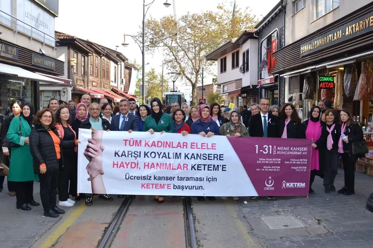 Bursa surlarında ‘Meme kanseri’ farkındalığı