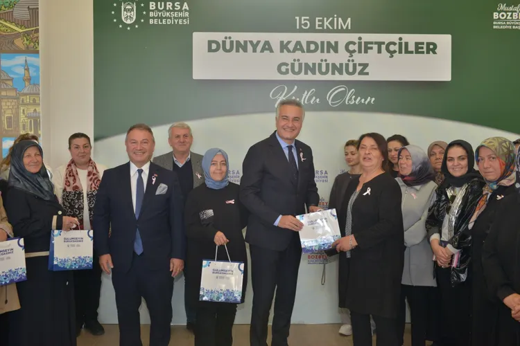 Büyükşehir’den kadın çiftçilere tarımsal destek