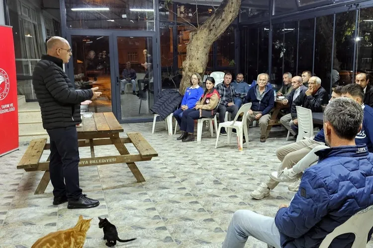 Mudanya’da üreticiye doğru tarım eğitimi