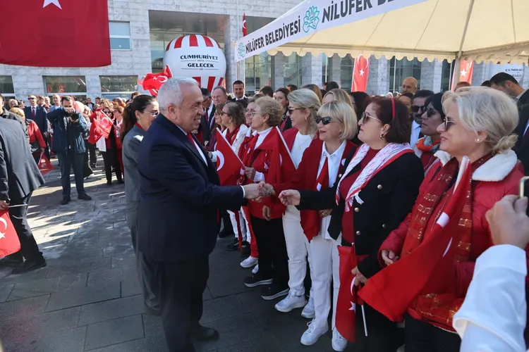 Nilüfer’de Cumhuriyet coşkusu başladı