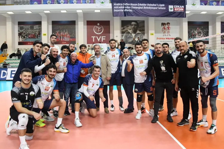 Osmangazi Erkek Voleybol Takımı sahasında galip: 3-1