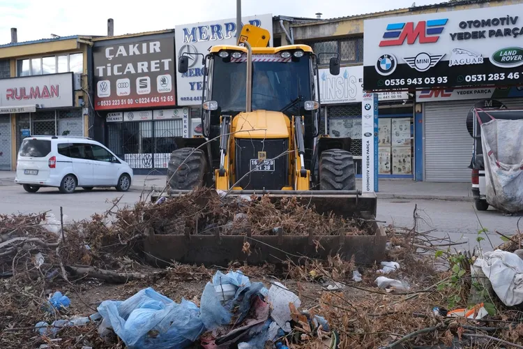 Sanayi Sitesi’nde büyük temizlik: Nilüfer’den örnek çalışma