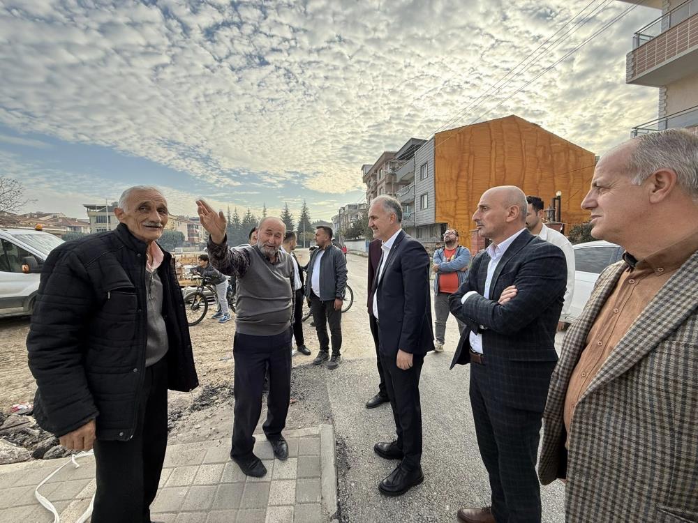 İnegöl Belediyesi’nden 3 bölgede asfalt hamlesi