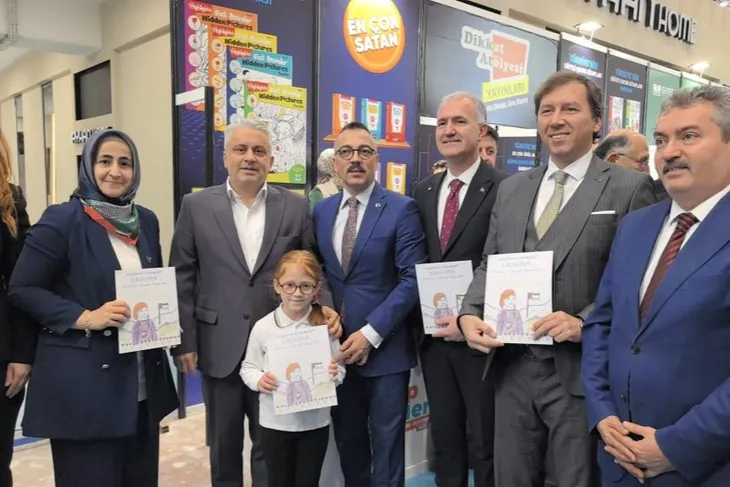 Bursalı 9 yaşındaki kız öğrenciden duygulandıran çalışma