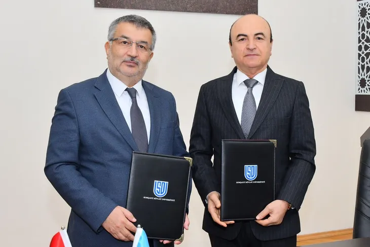 BUÜ ile Sumgayıt Devlet Üniversitesi iş birliği yapacak