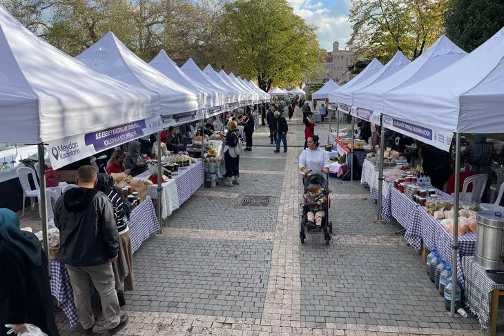 Heykel’de ‘Meydan Kadınların’