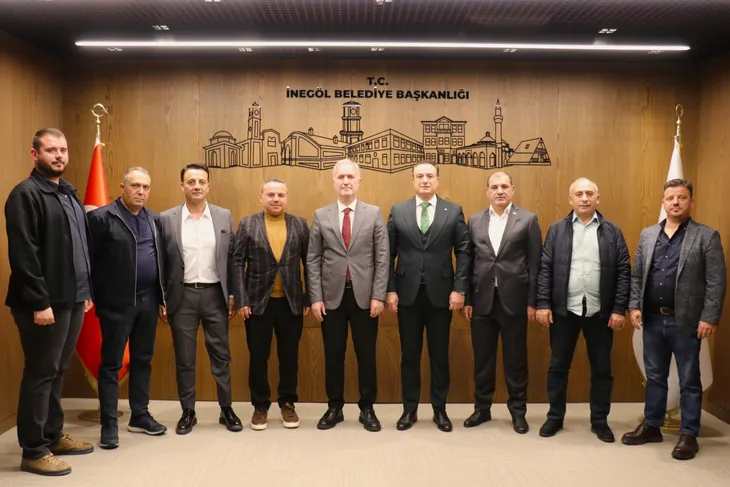 İMSİFED Heyeti İnegöl’de temaslarda bulundu
