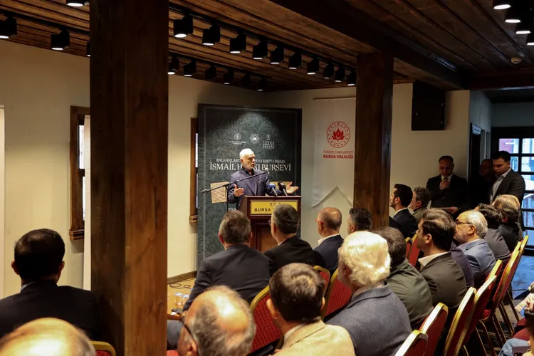 İnebey Yazma Eser Kütüphanesi’nde Bursevî Sergisi açıldı