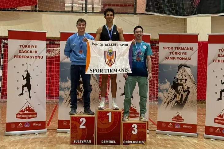 İnegöl Belediyesporlu sporcu Türkiye Şampiyonu