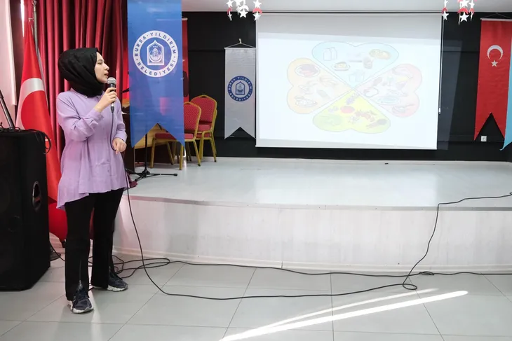 Yıldırım’dan gençlere sağlıklı beslenme eğitimi