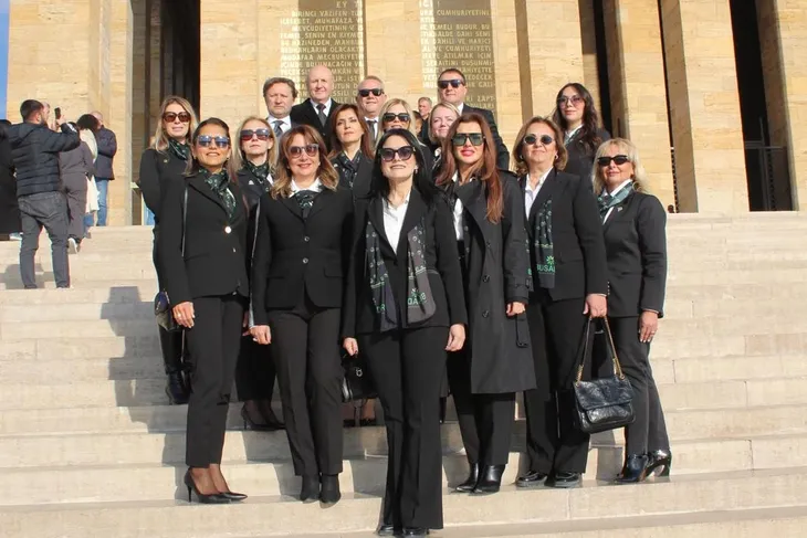 Bursa BUSADER’den Anıtkabir ziyareti