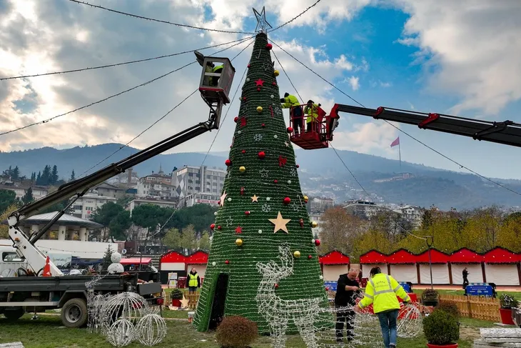Bursa yeni yıl coşkusuna hazır