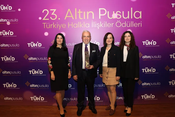 Nilüfer’e ‘Altın Pusula’ ödülü