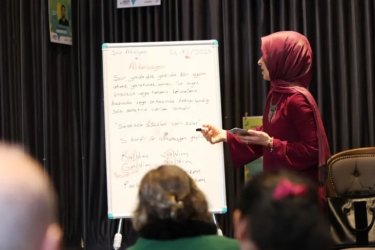 Şiir yazmanın incelikleri Osmangazi’de öğrenildi