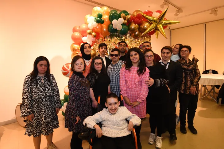 Osmangazi’de kalpleri ısıtan yeni yıl buluşması