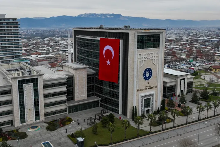 Bursa Türk Bayraklarıyla donatıldı