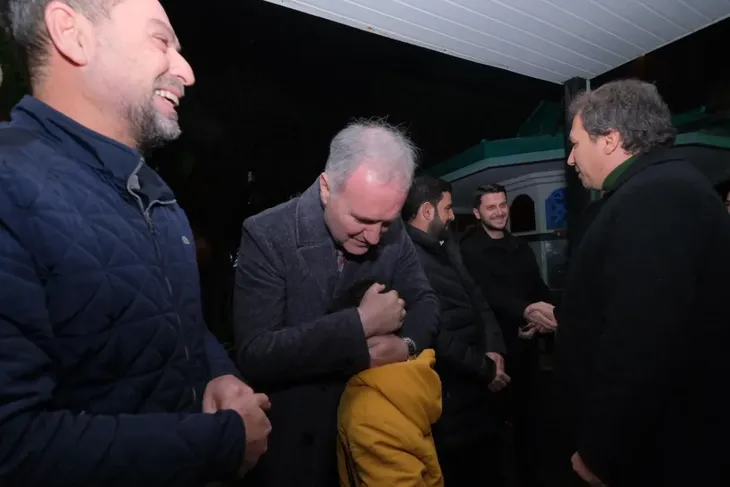 İnegöl’de helva kazanları Miraç Kandili için kaynadı