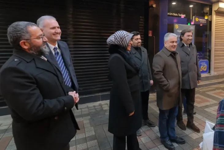 İnegöl protokolünden yeni yıl ziyaretleri