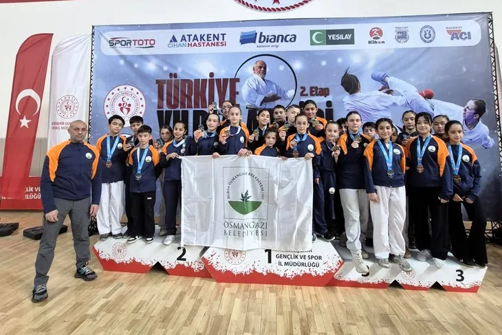 Osmangazi Belediyespor başarısını sürdürüyor