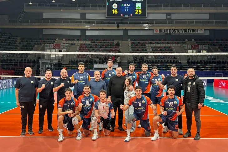 Osmangazi Belediyespor ikinci yarıya galibiyetle başladı