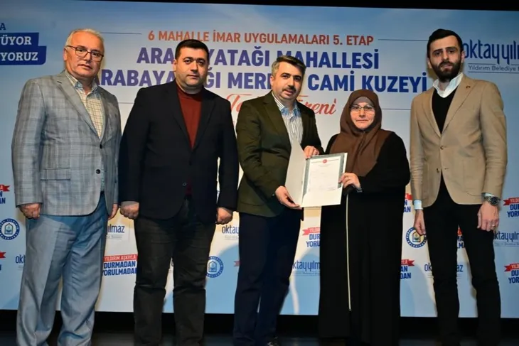 Yıldırım’da tapu seferberliği devam ediyor